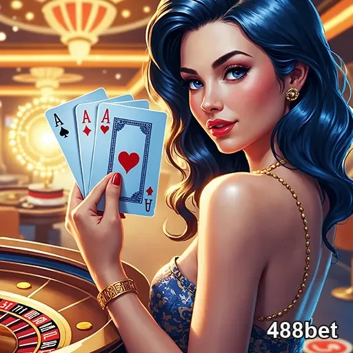Imagem do cassino na 488bet, com ambientes de alta energia e apostas emocionantes no site 488bet.
